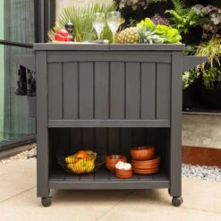 BluMill BBQ Tafel - Inclusief Koelvak 80 Liter - Op Wieltjes - Met Flessenopener - 102 X 46 X 86,5 Cm -Barbecues Winkel 1200x1200 407