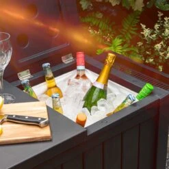 BluMill BBQ Tafel - Inclusief Koelvak 80 Liter - Op Wieltjes - Met Flessenopener - 102 X 46 X 86,5 Cm -Barbecues Winkel 1200x1200 408