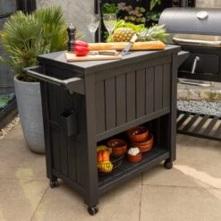 BluMill BBQ Tafel - Inclusief Koelvak 80 Liter - Op Wieltjes - Met Flessenopener - 102 X 46 X 86,5 Cm -Barbecues Winkel 1200x1200 411