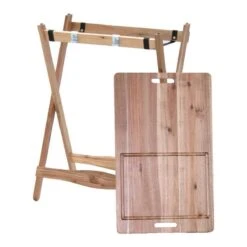 SenS-Line Inklapbare BBQ Bijzettafel - Acacia -Barbecues Winkel 1200x1200 414