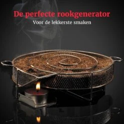 GrillX Cold Smoke Generator Met 1KG Kersen Rookmot - 6 Liter - Smokerbox - RVS Rookbox - Rookgenerator - Koud Roken - BBQ Accesoires -Barbecues Winkel 1200x1200 426