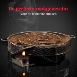 GrillX Cold Smoke Generator Met 1KG Appel Rookmot - 6 Liter - Smokerbox - RVS Rookbox - Rookgenerator - Koud Roken - BBQ Accesoires -Barbecues Winkel 1200x1200 434