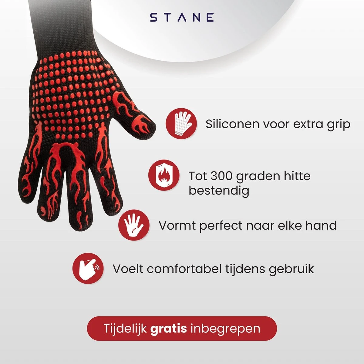 Bbq Aansteker Electrisch - Looftlighter - Bbq Starter - Bbq Accesoires - One Minute Lighter - Incl. Bbq Handschoenen - ®Stane 4 Bbq Aansteker Electrisch - Looftlighter - Bbq Starter - Bbq Accesoires - One Minute Lighter - Incl. Bbq Handschoenen - ®Stane - Afbeelding 2