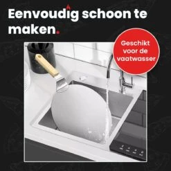 GrillX Pizzaschep Met Pizzasnijder - 30cm - In Luxe Doos - Pizzaspatel Voor BBQ & Oven - BBQ Accesoires Gereedschap -Barbecues Winkel 1200x1200 51