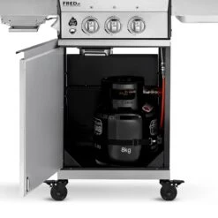 Burnhard Gas BBQ FRED JR. Deluxe - 2 Branders - Incl. Keramische Infraroodbrander & Afdekhoes - Deluxe 28 Burnhard Gas BBQ FRED JR. Deluxe - 2 Branders - Incl. Keramische Infraroodbrander & Afdekhoes - Deluxe -Barbecues Winkel 1200x1200 547