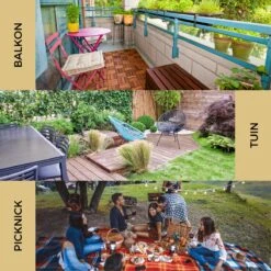 Ozocozy BBQ-ONE Houtskool Tafelbarbecue - Ø30 Cm- Zwart - Incl. Draagtas, Siliconen Bakkwast En RVS-Barbecuetang -Barbecues Winkel 1200x1200 582