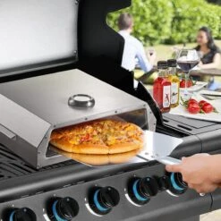 Bighorn Pizzaoven Met Pizzasteen Voor Barbecue - Grilloven - Draagbare - Edelstaal -Barbecues Winkel 1200x1200 587