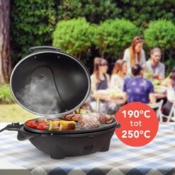 KitchenBrothers Elektrische BBQ - Met Grillplaat - Anti-aanbaklaag - Incl. Plank/Houders - Grilloppervlak 46,5x33,8cm - Tot 300°C - 2400W - Zwart 21 KitchenBrothers Elektrische BBQ - Met Grillplaat - Anti-aanbaklaag - Incl. Plank/Houders - Grilloppervlak 46,5x33,8cm - Tot 300°C - 2400W - Zwart -Barbecues Winkel 1200x1200 605