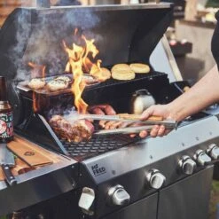Burnhard Gas BBQ Big FRED Deluxe - 4 Branders - Incl. Keramische Infraroodbrander & Afdekhoes - Deluxe -Barbecues Winkel 1200x1200 607