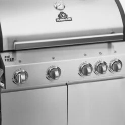 Burnhard Gas BBQ Big FRED Deluxe - 4 Branders - Incl. Keramische Infraroodbrander & Afdekhoes - Deluxe -Barbecues Winkel 1200x1200 610