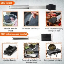 BBQ Accesoires Gereedschapset Koffer Set Tang Borstel Schort Barbecue Dagdeals - Chef Cook BBQ Accessoires Set -Barbecues Winkel 1200x1200 616