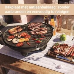 SUNTEC Elektrische BBQ 9493 - Geschikt Voor Buiten Als Tafelbarbecue Of Staande Barbecue - Barbecue Voor Balkon, Terras, Tuin En Camping - Elektrisch Barbecueën Met Max. 2400 Watt - Mobiel Onderstel -Barbecues Winkel 1200x1200 640