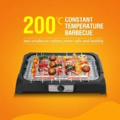 Aigostar Lava 30LDQ - Elektrische Grill - BBQ - Tafel Barbecue - Grilloppervlakte 41 X 24 Cm - 2000 Watt -Barbecues Winkel 1200x1200 665