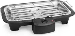 Tristar BQ-2813 Electrische Tafelbarbecue - Grilloppervlak (LxB) 38x22 Cm - 2000W - Zwart -Barbecues Winkel 1200x571