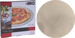 MaxxHome Pizzasteen - BBQ Steen - Pizzasteen Voor De Lekkerste Bereiding Van Een Pizza Op Jouw Barbecue Of In De Oven - Pizza Steen Rond - Medium (33 Cm) -Barbecues Winkel 1200x616