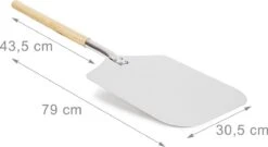 Relaxdays Pizzaschep - Vierkant - Metaal -Barbecues Winkel 1200x654