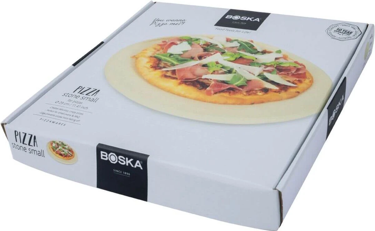 Boska Pizzasteen Deluxe - Voor Oven & BBQ - Knapperige Pizza's - Ø 29.5 Cm - BBQ Accessoires 17 Boska Pizzasteen Deluxe - Voor Oven & BBQ - Knapperige Pizza's - Ø 29.5 Cm - BBQ Accessoires - Afbeelding 15