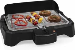 Tristar BQ-2824 Elektrische Barbecue - Tafel BBQ 34,5 X 23 Cm - Regelbare Thermostaat - 2000 Watt - Zwart -Barbecues Winkel 1200x793