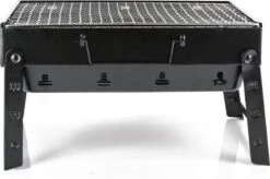 Merkloos Decopatent® Portable Houtskool BBQ - Barbecue - Inklapbaar - Barbecue Houtskool - Tafel Grill - Camping - Strand - Festival - Park -Barbecues Winkel 1200x797 3