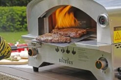 Bighorn Outdoor Edelstaal Gas Pizza Oven - Draagbare Gas Barbecue - Edelstaal -Model SRGG20001 -Barbecues Winkel 1200x799 30