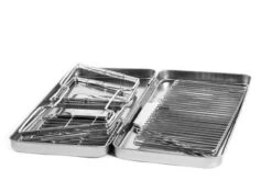 United Entertainment - Opvouwbare Houtskoolbarbecue - RVS - Met Koffer En Draagtas 19 United Entertainment - Opvouwbare Houtskoolbarbecue - RVS - Met Koffer En Draagtas -Barbecues Winkel 1200x804