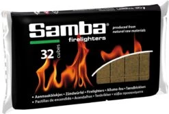 Samba Aanmaakblokjes Bruin (32 Stuks) - Milieuvriendelijk -Barbecues Winkel 1200x805 1