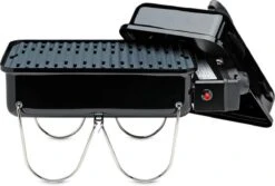 Weber Go-Anywhere Gas Barbecue - 41x26 Cm - Roestvrijstalen Branders - Gasregelkop - Incl. Deksel -Barbecues Winkel 1200x812