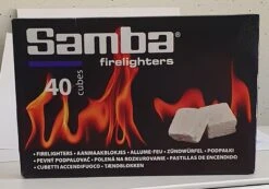 Samba Aanmaakblokjes Wit - 40 Stuks