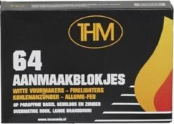 THM Witte Aanmaakblokjes Paraffine 64 Stuks Omdoos 12 Pakjes -Barbecues Winkel 1200x858