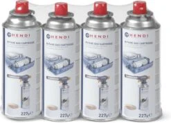 Hendi Gasbussen Butaan Navulling - 227g - Set Van 4 -Barbecues Winkel 1200x863