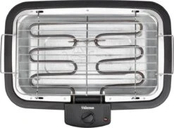 Tristar BQ-2813 Electrische Tafelbarbecue - Grilloppervlak (LxB) 38x22 Cm - 2000W - Zwart -Barbecues Winkel 1200x885