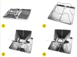 United Entertainment - Opvouwbare Houtskoolbarbecue - RVS - Met Koffer En Draagtas 22 United Entertainment - Opvouwbare Houtskoolbarbecue - RVS - Met Koffer En Draagtas -Barbecues Winkel 1200x900 18