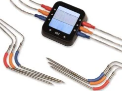 Patton - Kamado 21" - Premium Black - Keramische Barbecue - Incl. Bluetooth Kerntemperatuurmeter - LED Verlichting - Large - Compleet - Zwart -Barbecues Winkel 1200x900 25