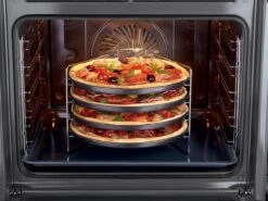 Pizza - Pizzarek - Pizza Oven - Zenker - Pizzabakset - 5 Delige Set Voor 4 Pizza's - Ø 28,5 Cm - Antiaanbaklaag Van ILAG® - Pizzaplaat - Pizza -Barbecues Winkel 1200x900 5