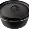 Grill Guru Cast Iron Dutch Oven - Gietijzeren Pan Met Deksel - Medium 23cm 2 Grill Guru Cast Iron Dutch Oven - Gietijzeren Pan Met Deksel - Medium 23cm -Barbecues Winkel 1200x902