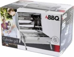 BBQ Collection Houtskoolbarbecue - Cilinder - Chroom -Barbecues Winkel 1200x925