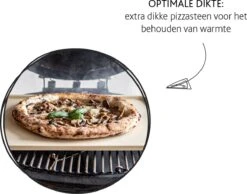 Boska Pizzasteen Deluxe Rechthoek - Voor De Oven - Knapperige Pizza's - 40x32 Cm - BBQ Accessoires -Barbecues Winkel 1200x942 1