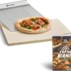 Burnhard Pizzasteen 38 X 30 X 1,5 Cm + Pizzaschep 2 Burnhard Pizzasteen 38 X 30 X 1,5 Cm + Pizzaschep -Barbecues Winkel 1200x978