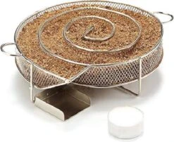 Rykoop® - Smokerbox - Rookbox - BBQ - Rookgenerator - RVS - Barbeque Smokerbox Voor Koud Roken - Rookdoos