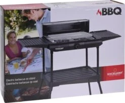 Excellent Electrics Elektrische Barbecue - Grilloppervlak (LxB) 36x24 Cm - 2000W - Zwart -Barbecues Winkel 1200x984