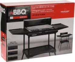 Excellent Electrics Elektrische Barbecue - Grilloppervlak (LxB) 36x24 Cm - 2000W - Zwart -Barbecues Winkel 1200x993 4