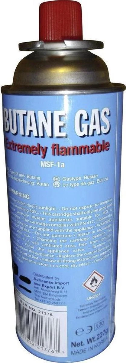 All Ride Butaan Gas / Navulgas 6 All Ride Butaan Gas / Navulgas - Afbeelding 4