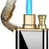 Dragon Lighter - Draak Aansteker - Dual Flame - Vuur Aansteker - Verschillende Vlamgrootte - Hervulbaar - WBV™ 1 Dragon Lighter - Draak Aansteker - Dual Flame - Vuur Aansteker - Verschillende Vlamgrootte - Hervulbaar - WBV™ -Barbecues Winkel 483x1200