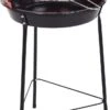 Houtskoolbarbecue Ø33 Cm | Verstelbare Grill BBQ | Halfopen | Zwart / Rood -Barbecues Winkel 653x1200 1