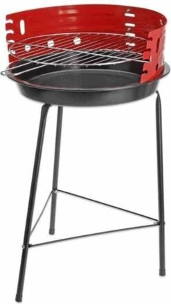 Houtskoolbarbecue Ø33 Cm | Verstelbare Grill BBQ | Halfopen | Zwart / Rood 13 Houtskoolbarbecue Ø33 Cm | Verstelbare Grill BBQ | Halfopen | Zwart / Rood -Barbecues Winkel 676x1200 1
