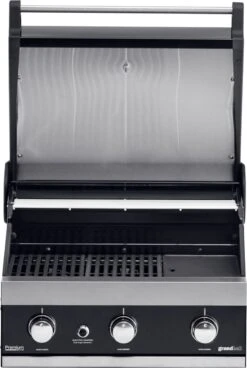 Grandhall Premium G3 Inbouw Bbq - Met Gasdrukregelaar -Barbecues Winkel 805x1200