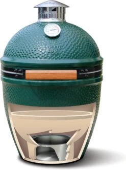 Kick Ash Basket - Big Green Egg Large - Kick Ash Can - As Opvang Pan -Barbecues Winkel 893x1200