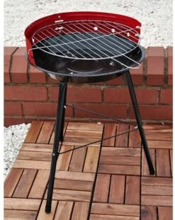 Houtskoolbarbecue Ø33 Cm | Verstelbare Grill BBQ | Halfopen | Zwart / Rood 17 Houtskoolbarbecue Ø33 Cm | Verstelbare Grill BBQ | Halfopen | Zwart / Rood -Barbecues Winkel 957x1200 1