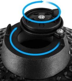 Patton Kamado 15" - Keramisch - Tafel Model - Premium Black - Medium - Zwart -Barbecues Winkel 1065x1200