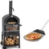 MaxxGarden Pizza Oven - Smoker Barbecue Op Hout, Houtskool Of Pellets - 45 X 65 X 158cm -Barbecues Winkel 1118x1200